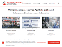Tablet Screenshot of johannes-apo.de